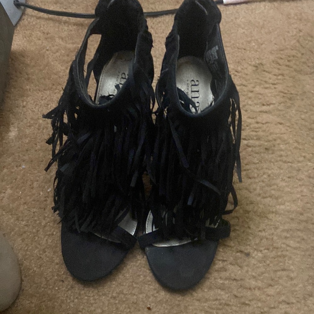 Tassel heels